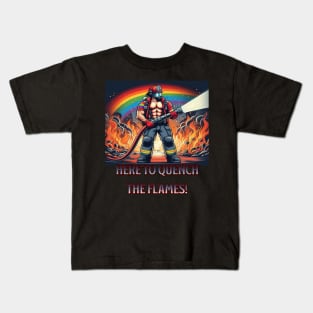 Quench the flames Kids T-Shirt